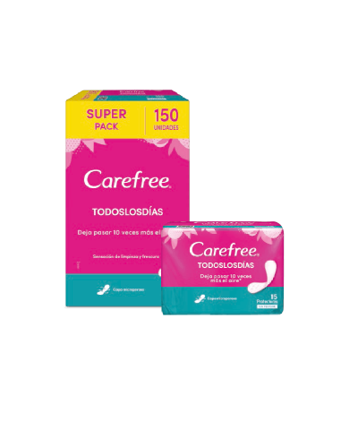 CAREFREE SIN PERFUME X150+1 CAREFREE X15