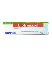 CLOTRIMAZOL CREMA TOPICA TUBO 40GRS